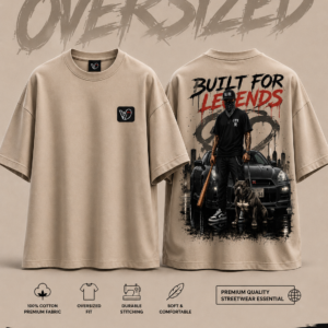 Built For Legends Oversized Tshirt Built For Legends Oversized Tee
