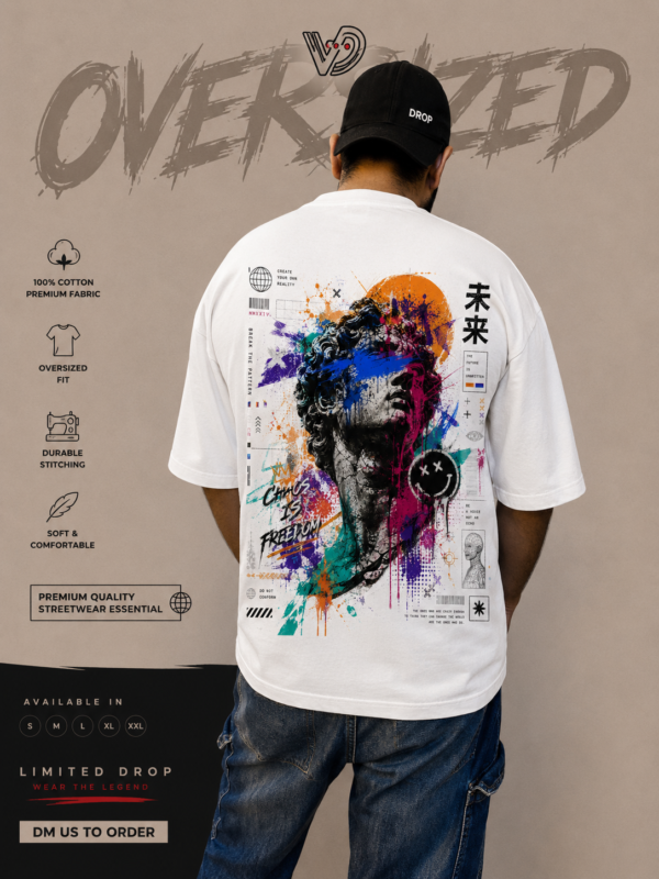 Chaos is Freedom Oversized Tee