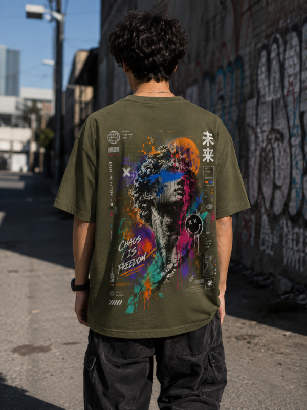 Chaos is Freedom Oversized Tee