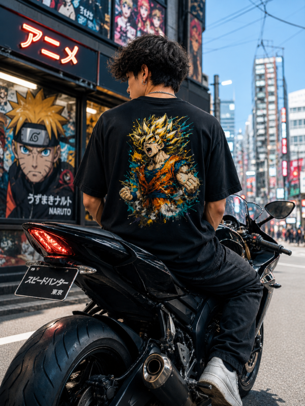 Goku Anime Oversized Tee