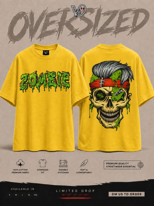 Zombie Oversized Tee