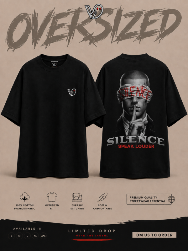 Silence Oversized Tee
